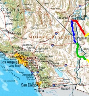 CA trip map.